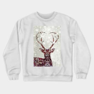 Snow Deer Crewneck Sweatshirt
